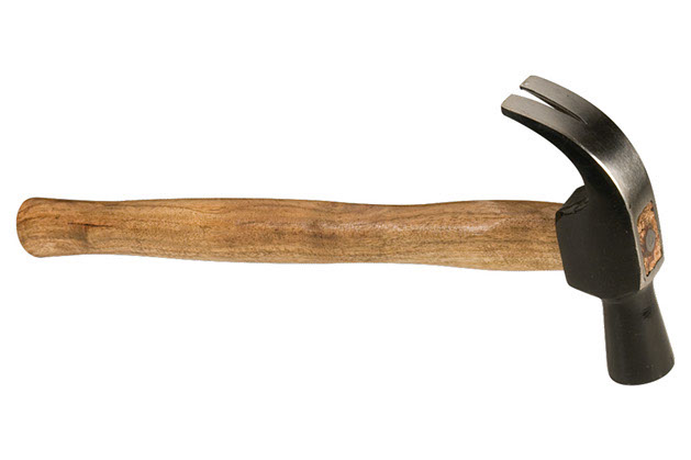 Claw Hammer With Wooden Handles