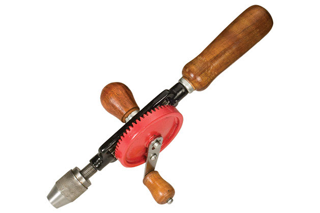 Hand Drill Machine With Wooden / Plastic Handles